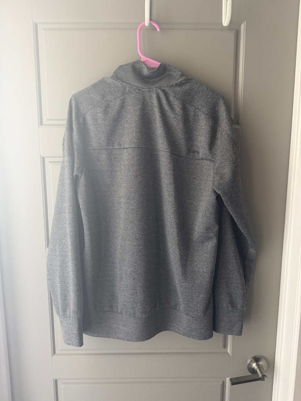 Spyder Heather Gray Full-Zip Softshell Jacket - image 2